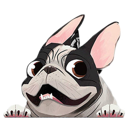 Cartoon French Bulldog Vinyl Decal