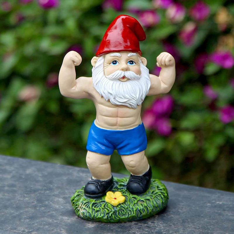 Muscle Gnome, Garden Gnome