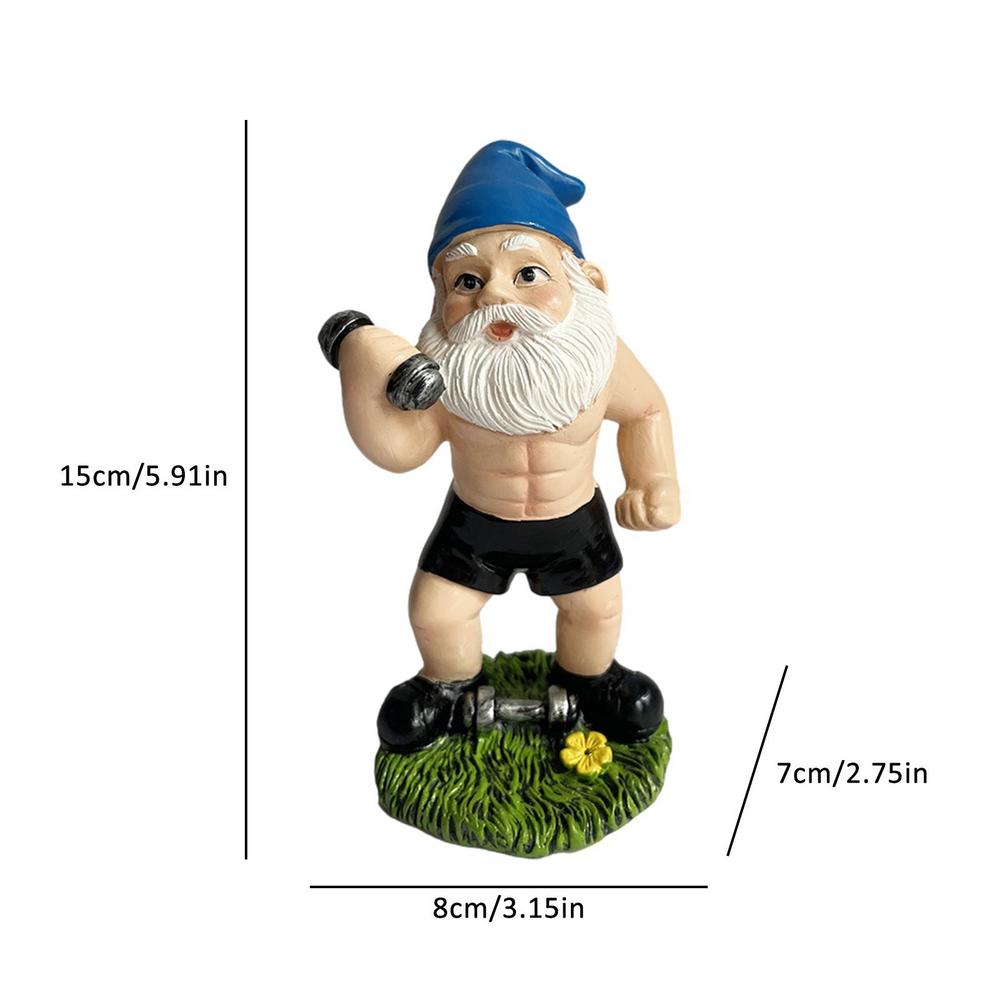 Muscle Gnome, Garden Gnome