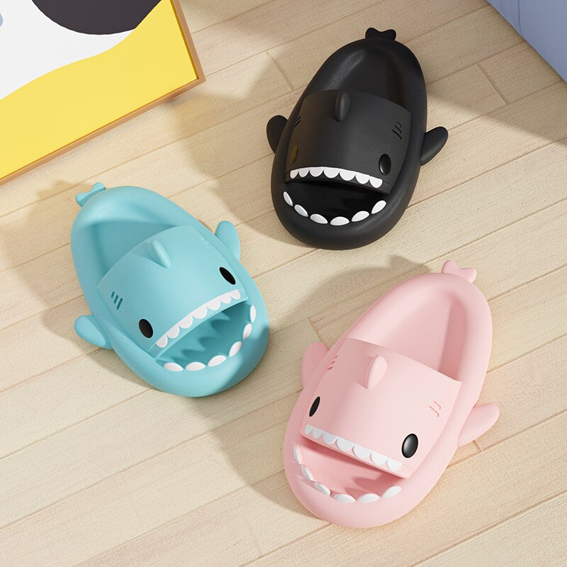 Shark Slipper Slides