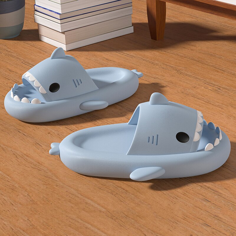 Shark Slipper Slides